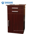 SKS013 Cabinets de rangement de chevet en bois solide de médecine d&#39;hôpital